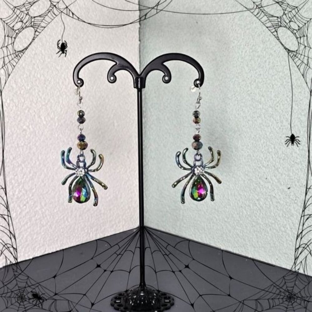 🎃 Spider Design Earrings for Halloween (NWOT)‎
